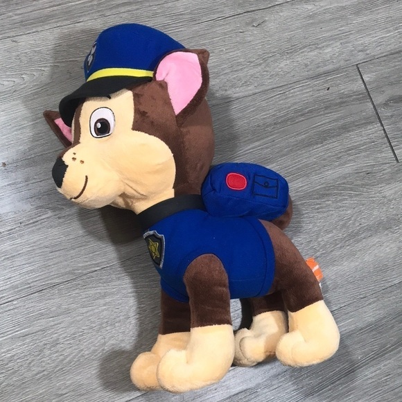Nickelodeon Paw Patrol Chase 16” Plush - Picture 2 of 9